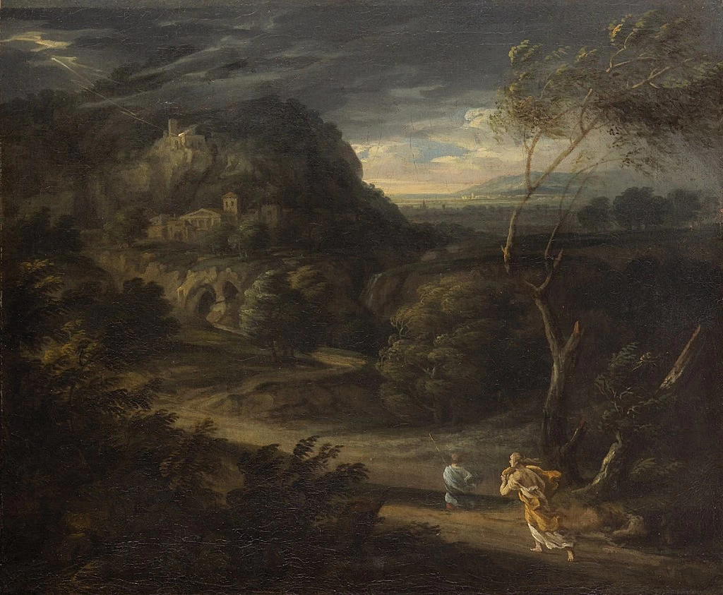 Paesaggio con tempesta - Kunsthistorisches Museum
